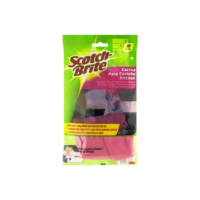 Scotch-Brite, 3M, Luva para Cozinha, Aroma de Limão, Rosa, Tamanho M, 1 par