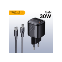 Volme gan 30w carregador usb rápido pd carregamento rápido para iphone 15 14 usb tipo c carregador rápido carga rápida para ipad pro samsung s21