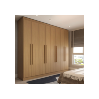 Guarda-Roupa Casal Ela e Ele 8 Portas 8 Prateleiras