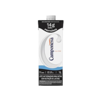 Camponesa Leite Zero Lactose Com 14g de Proteína Desnatado 1L
