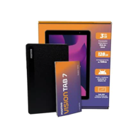 Tablet Positivo Vision TAB 7 3GB RAM 128GB Octa-Core Android 14 Go Wi-Fi - Tela 7” IPS – 3100mAh – Preto
