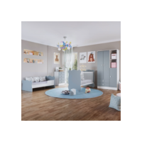 Quarto de Bebê Completo Bambino 3 Portas 6 Gavetas