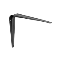 PRAT.K Suporte para Prateleira Preto 8x10 cm – Alta Durabilidade e Estabilidade