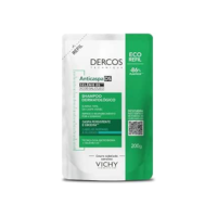 Vichy Dercos Shampoo Anticaspa Cabelos Secos Elimina 100% da Caspa Visível, Alivia Coceira e Irritação, Previne Reaparecimento por 6 Semanas com Selênio DS, 200ml