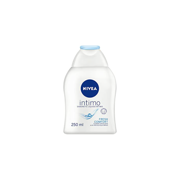 NIVEA Sabonete Líquido Íntimo Fresh Comfort 250ml - Sensação de conforto, limpeza, proteção e bem estar, com aloe vera