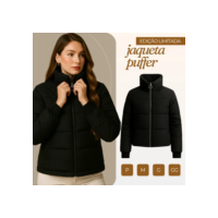 Jaqueta Feminina Puffer Bobojaco Exclusiva Impermeável Luxo