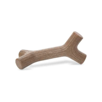 Germanhart Brinquedo Mordedor para Cães, Feito de Fibra de Coco, Resistente, Alivia a Ansiedade, 1 Unidade, Tamanho M, Marrom