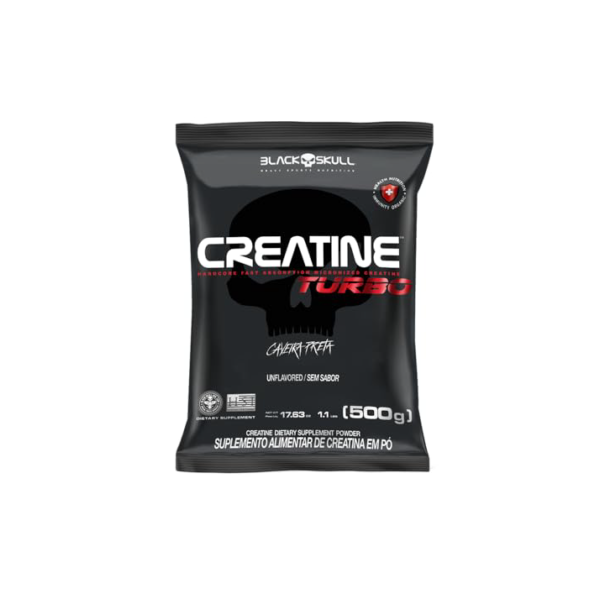 Black Skull Creatina Turbo 500g Refil