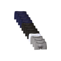 Kit 12 Cuecas Boxer Microfibra Adulto S/ Costura Reebok