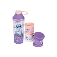 Kit Presente Shakeira e Potes 3 em 1 Stitch, Plasútil