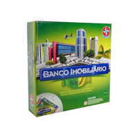 Jogo Banco Imobiliário Brasil Brinquedos Estrela