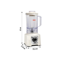 Liquidificador Arno Powermax 1400w Marfim Ln64