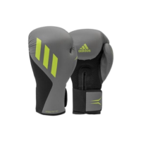 Luva de Boxe adidas em PU Speed TILT 150 - Grafite+Amarelo
