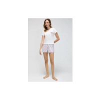 Pijama Curto Feminino Com Estampa Hering