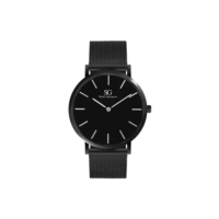 Relógio Masculino Preto Saint Germain Houston Full Black 40mm Fundo Preto