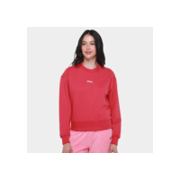 Moletom Fila Comfort Classic Light Feminino - Vermelho