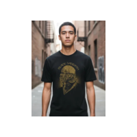 Camiseta Manga Curta Preta Back Sabbath Tony Stark