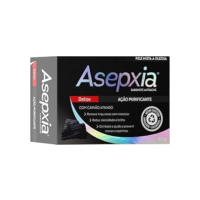 Asepxia Sabonete Facial Detox 80g - Purificante e Antioleosidade
