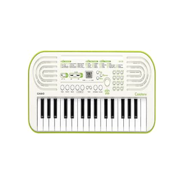 Teclado Infantil Casio SA-50H2 32 Teclas Portátil Branco