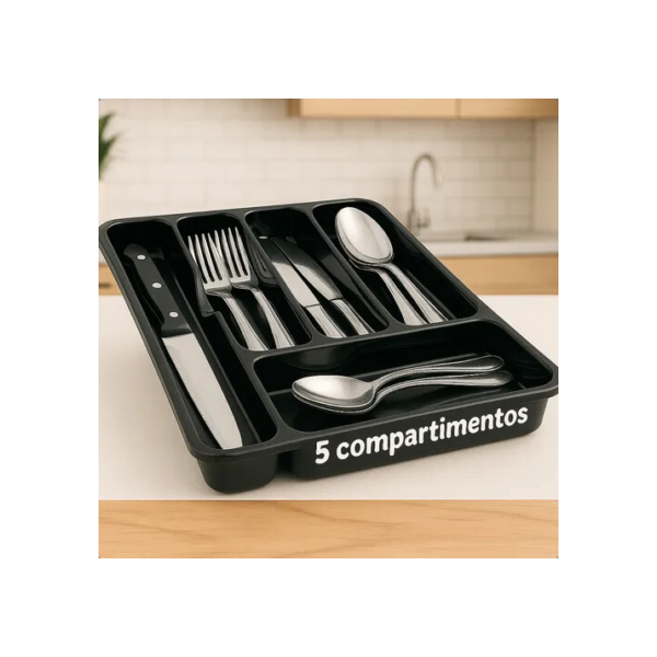 Porta Talheres Organizador De Gaveta De Cozinha Resistente