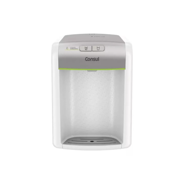 Purificador de água Consul Branco refrigerado com proteção antibactérias CPB34ASVNA 127v/220v