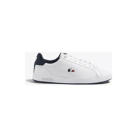 Tênis Masculino Lacoste Graduate Pro Em Couro Tricolor