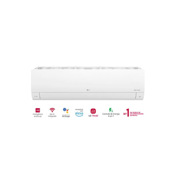 Ar-Condicionado LG AI Dual Inverter Voice 15.000 BTU Frio 220V - S3-Q15JL31A | LG BR
