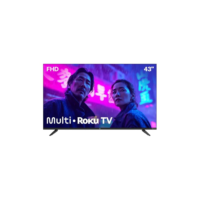 Multi Roku TV 43" Smart DLED FHD Wi-fi 3 HDMI Alexa e Google Home