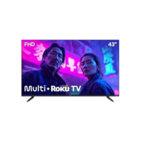 Multi Roku TV 43" Smart DLED FHD Wi-fi 3 HDMI Alexa e Google Home