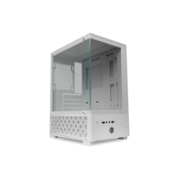 Gabinete Gamer Tgt Legion, Mini-Tower Lateral De Vidro Branco