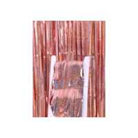 Cortina holográfica para Decoração de Festa – 2 Peças 2x1m para Aniversário, Casamento e Eventos, Decoração Brilhante e Elegante (Rose Gold)