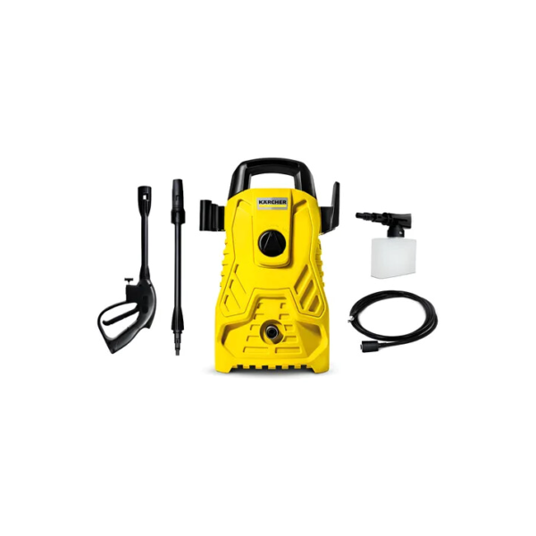 Lavadora de Alta pressão Kärcher Compacta 1500 PSI/Libras 1400W 300L/h com Aplicador de Detergente e Lança Regulável 127v