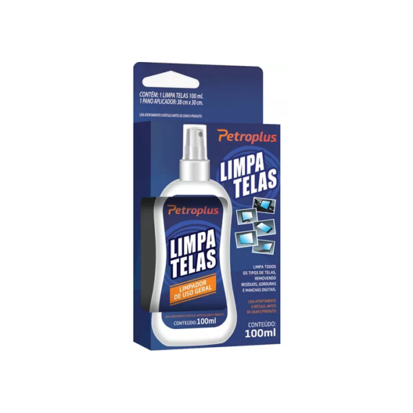 Kit Limpa Telas Celular Notebook Tv C/ Pano Microfibra Vidro