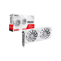 Placa de Vídeo ASRock RX 6600 Challenger White AMD Radeon, 8GB, GDDR6, DirectX 12 Ultimate, RDNA 2 - 90-GA4UZZ-00UANF