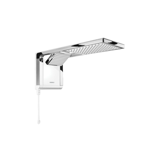 Chuveiro Acqua Duo Branco e Cromo 5500W 110V Lorenzetti
