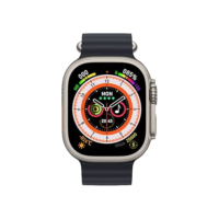 Relógio SmartWatch IWO16 Com tela de 2.10 Polegadas 49mm Modelo 2025 na Cor (PRETO)