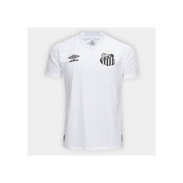 Camisa Santos I 25/26 s/n Torcedor Umbro Masculina - Branco+Cinza