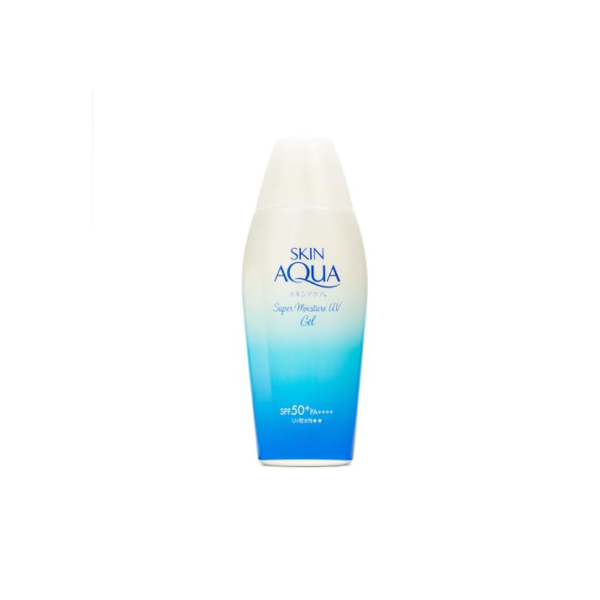 SKIN AQUA® Protetor Solar Facial UV SUPER MOISTURE GEL - FPS50 proteção UVA e UVB 110g