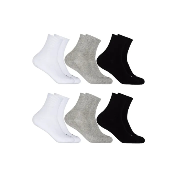Kit 6 Pares De Meias Cano Longo Unissex Day By Day Hoahi
