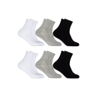 Kit 6 Pares De Meias Cano Longo Unissex Day By Day Hoahi