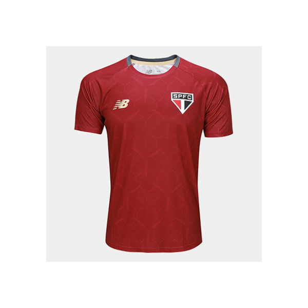 Camisa São Paulo 25/26 Treino New Balance Masculina - Vermelho