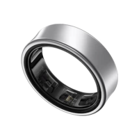 Samsung Galaxy Ring - Anel Smart Ring Prata - Resistente à Água até 100m - Monitoramento de Saúde com Galaxy AI - Bateria de até 7 Dias - Titânio Prata