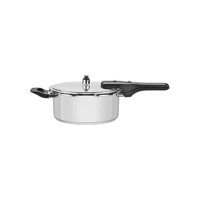 Panela de Pressão Tramontina Brava em Aço Inox com Fundo Triplo 22 cm 6 L