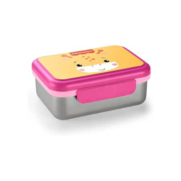 Porta Lanche Bento Box A�o Inox Hot e Cold Fisher Price Shock - BB1093