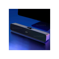 Mini Soundbar Caixa De Som Potente Smart Tv Pc Notebook P2 6W 38cm