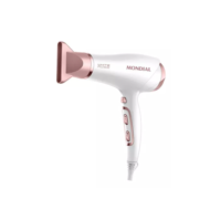 Secador De Cabelos Scn50 2000w Branco E Gold Rose Mondial 220v