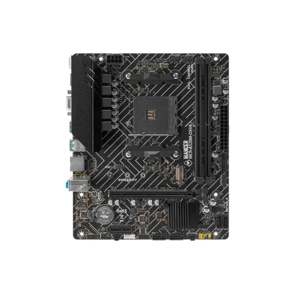 Placa Mae Mancer A520m Dx, Ddr4 Amd Am4 M-atx Amd A520