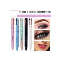 4 Em 1 Caneta De Maquiagem Lápis À Prova D'água Ferramenta Para O Delineador De Lábios Eyeliner Brow Liner Highlighter Make You More yushua3br