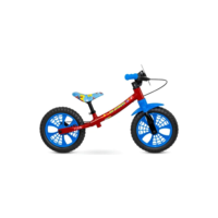 Bicicleta Infantil Aro 12 Spider Man Sem Pedal Nathor Vermelho/azul/amarelo