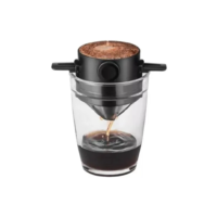 Filtro De Café Inox Portátil Individual Mini Coador Xícara